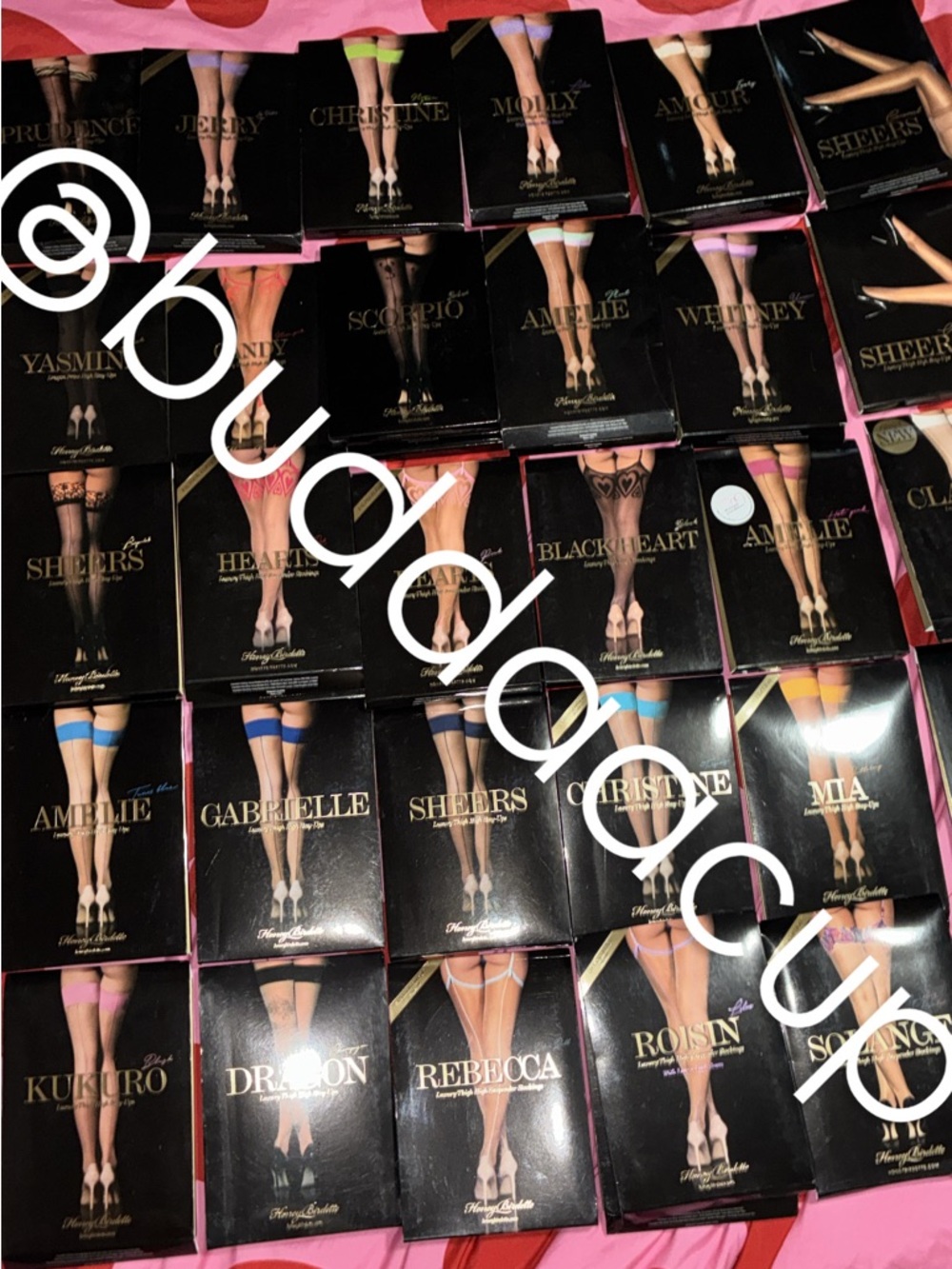 Honey Birdette Stockings Sz medium